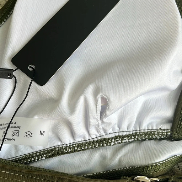 Tempt Me Two Piece High Waisted Push Up Halter Tummy Control Bikini set - Picture 16 of 17